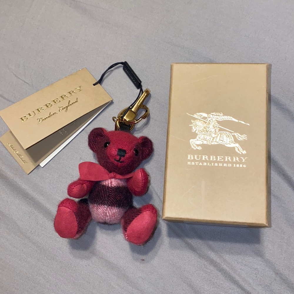 Burberry Thomas Bear Fuchsia Pink